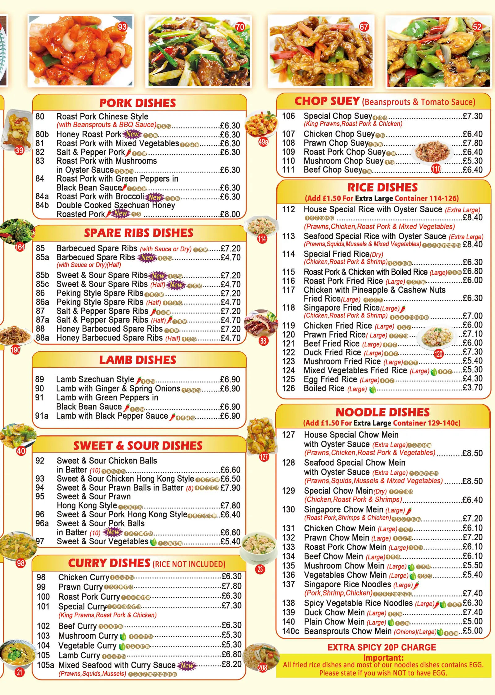 Menu Page 3